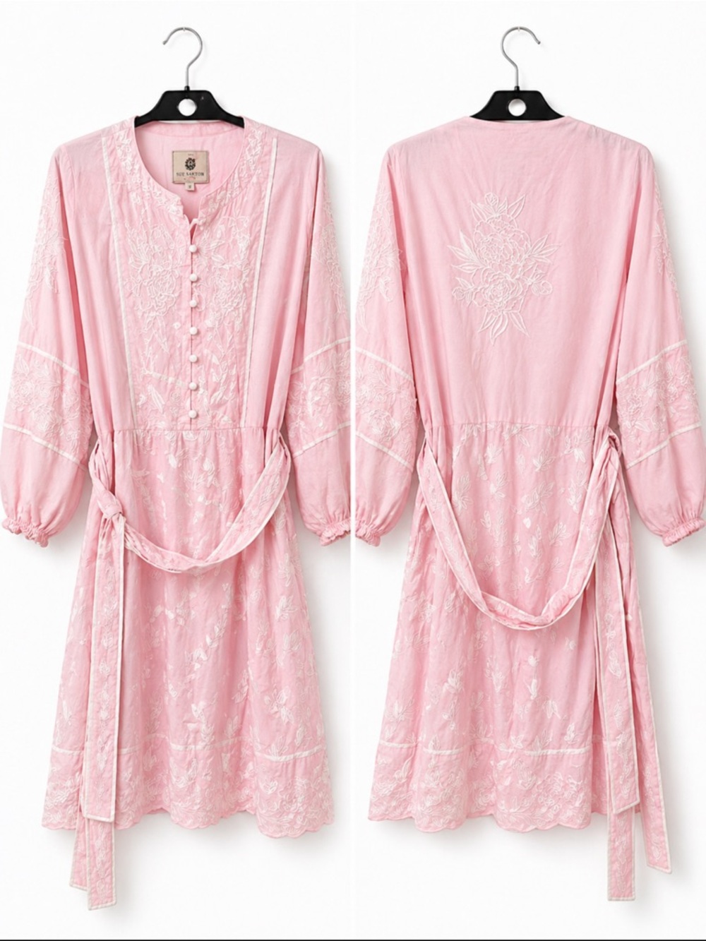 Sue Sartor pink dress